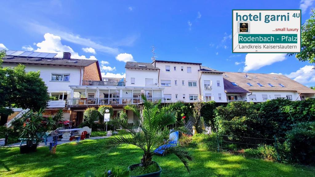Zahrada ubytování Hotel Garni Rodenbach