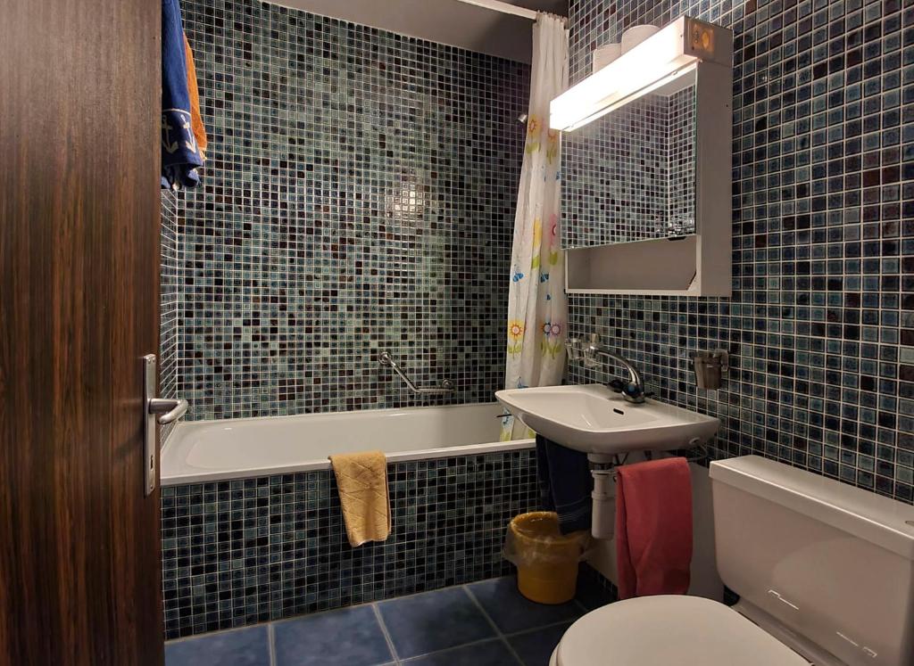 Koupelna v ubytování Serviced Apartments Wallis