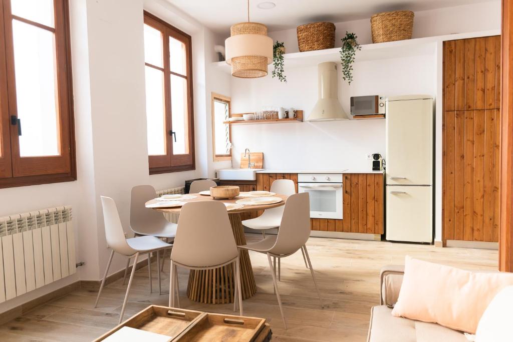 Kuchyňa alebo kuchynka v ubytovaní Apartamento mediterraneo, nuevo y acogedor de Eva