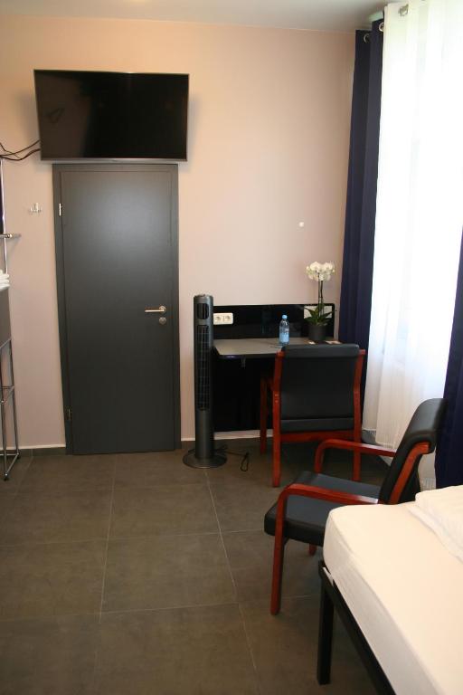 TV a/nebo společenská místnost v ubytování Mar Hotel