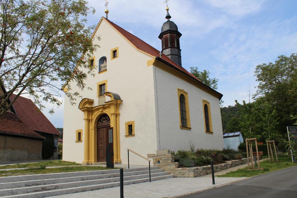 Fotografie z fotogalerie ubytování Ferienwohnung Forellenhof v destinaci Oberschwarzach
