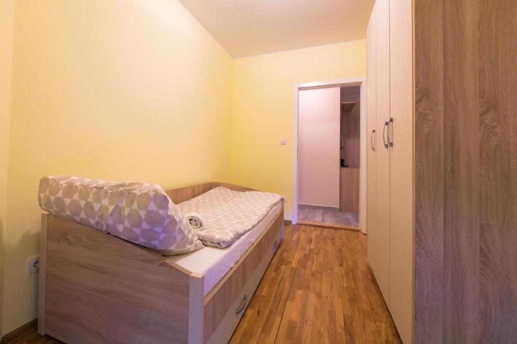 Voodi või voodid majutusasutuse Studio BM toas