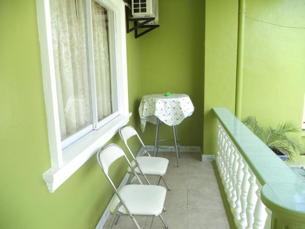 Posezení v ubytování Magdalene Apartment
