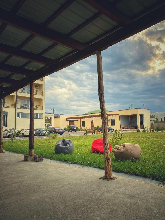 Zahrada ubytování The Wine Hotel Telavi
