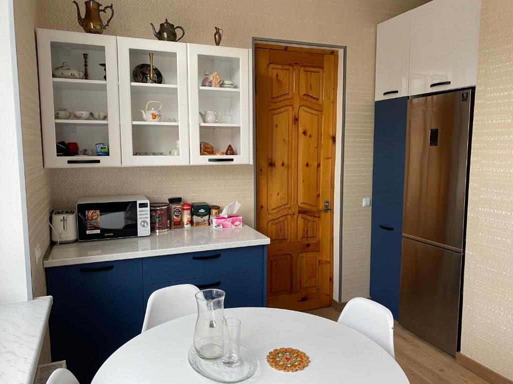 Kuchyň nebo kuchyňský kout v ubytování Brewery House&Beer Spa