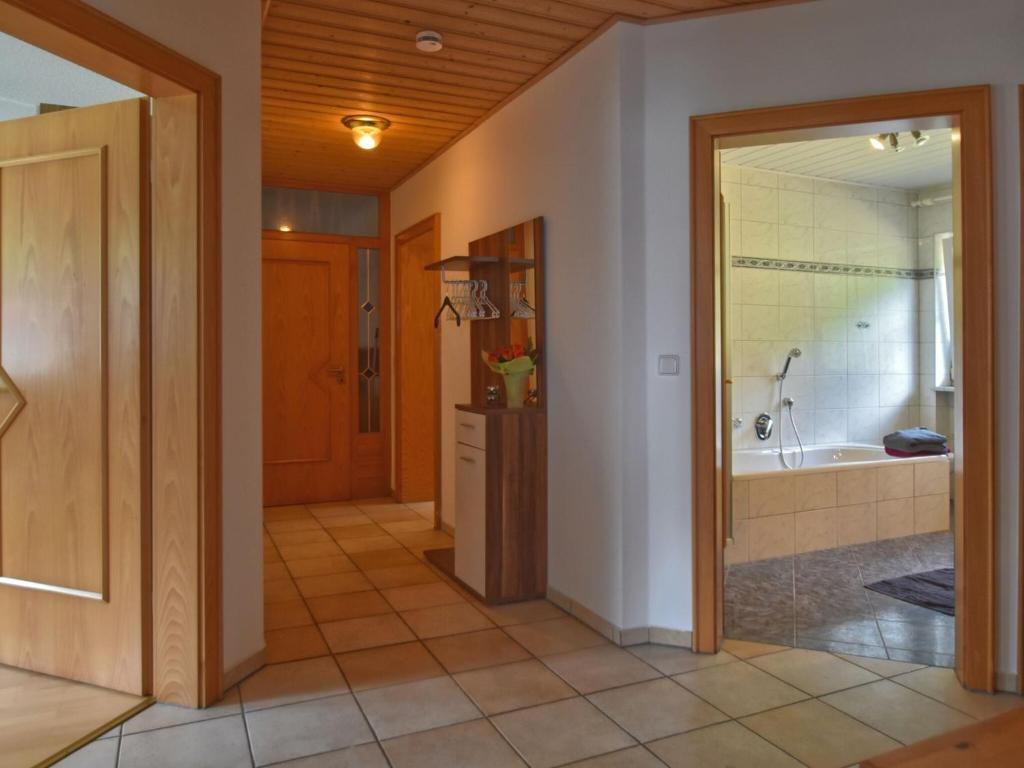 Koupelna v ubytování Apartment in Austria near Ski Slopes
