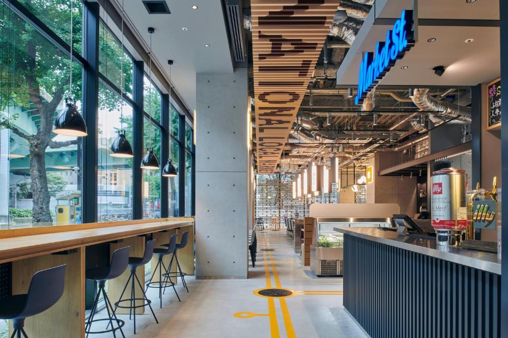 Restaurace v ubytování ibis Styles Nagoya