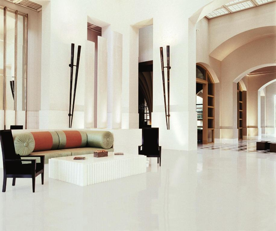 Posezení v ubytování Trident Gurgaon