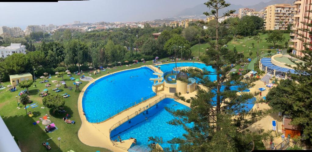 Bazén v ubytování BENALMADENA-COSTA JUPITER - SUNSEA Apartment nebo v jeho okolí