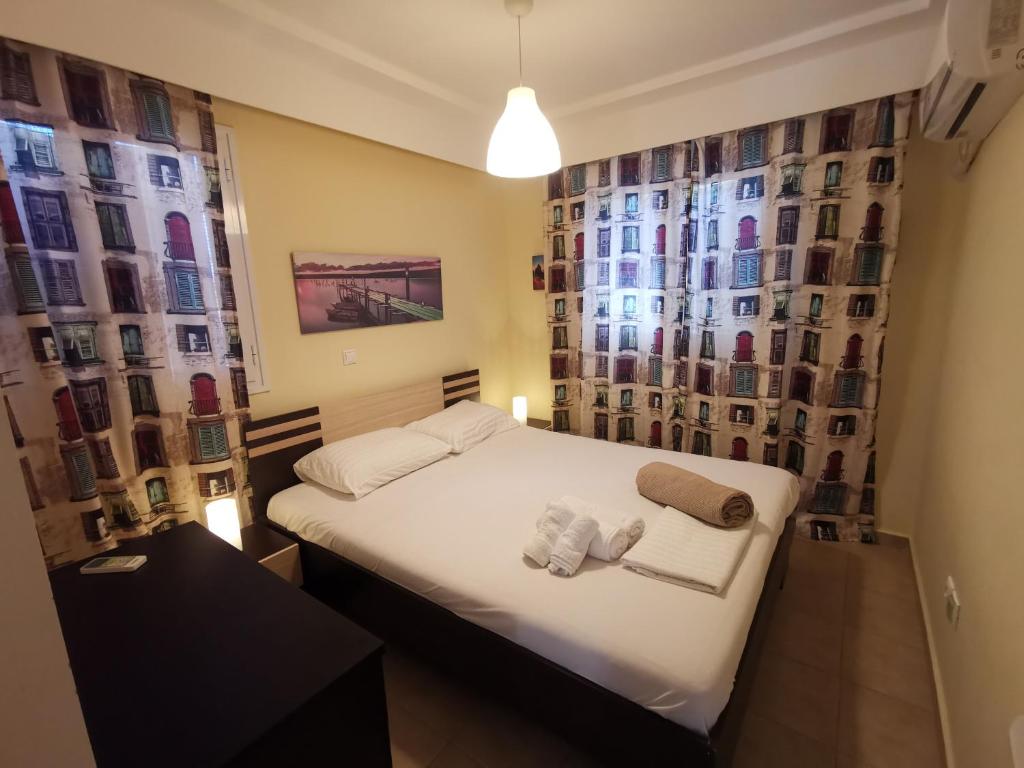 Posteľ alebo postele v izbe v ubytovaní Casa Bella a Skala 2