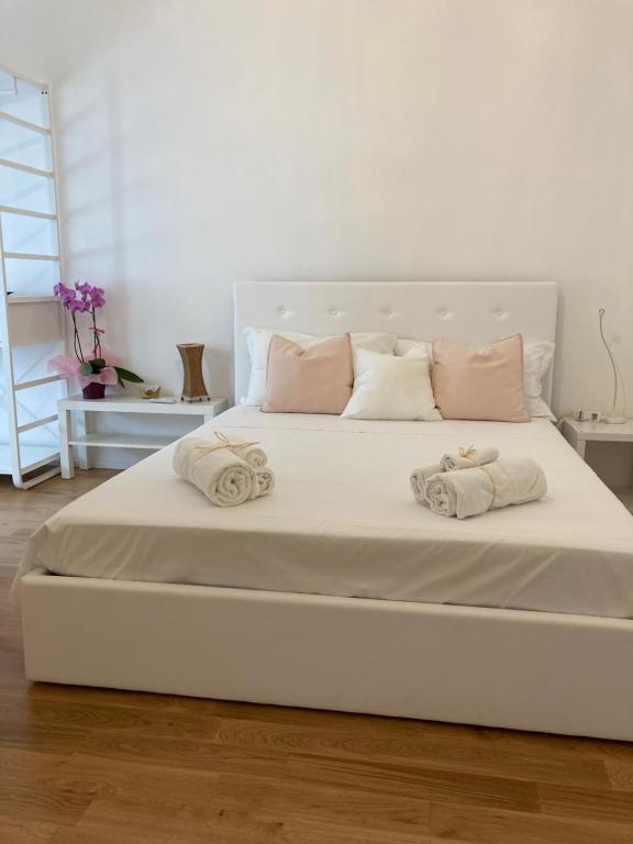 Postel nebo postele na pokoji v ubytování Meraki B&B