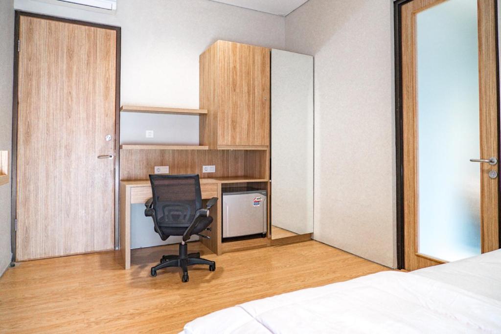 Kuchyň nebo kuchyňský kout v ubytování Three J Residence 2