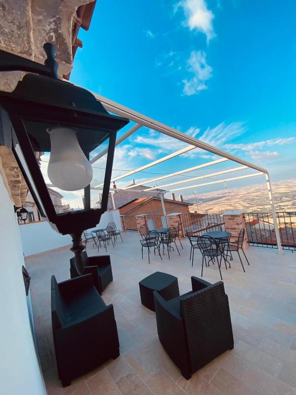 A balcony or terrace at RELAIS SAN MARCO LUXURY GUEST HOUSE