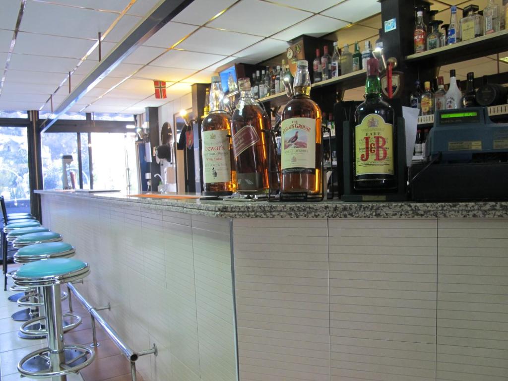 Lounge nebo bar v ubytování San Remo Hotel