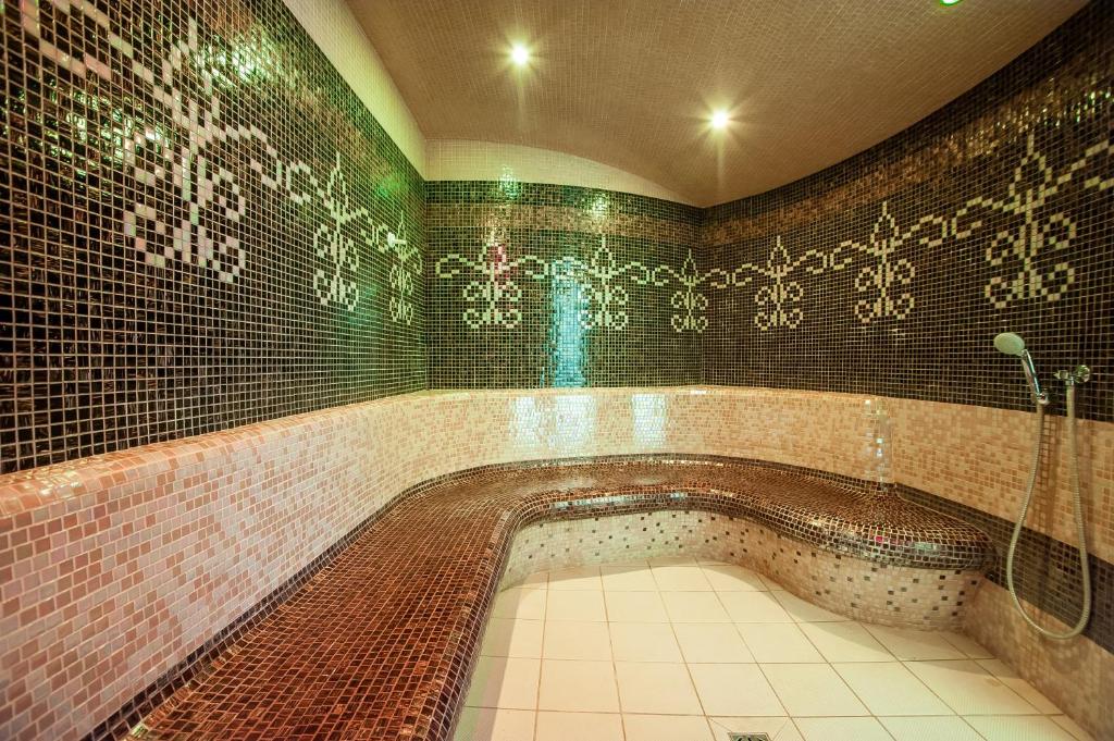 Kúpeľňa v ubytovaní SPA Hotel Splendor