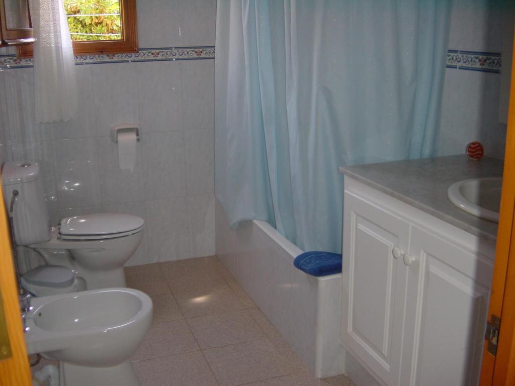 Koupelna v ubytování Villa Samba