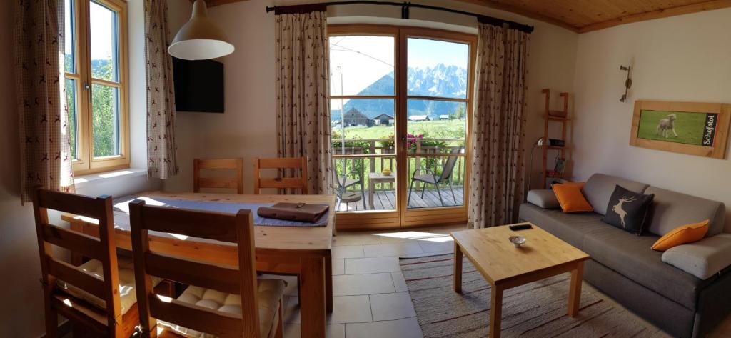 Posezení v ubytování Appartements gosaukamm.com