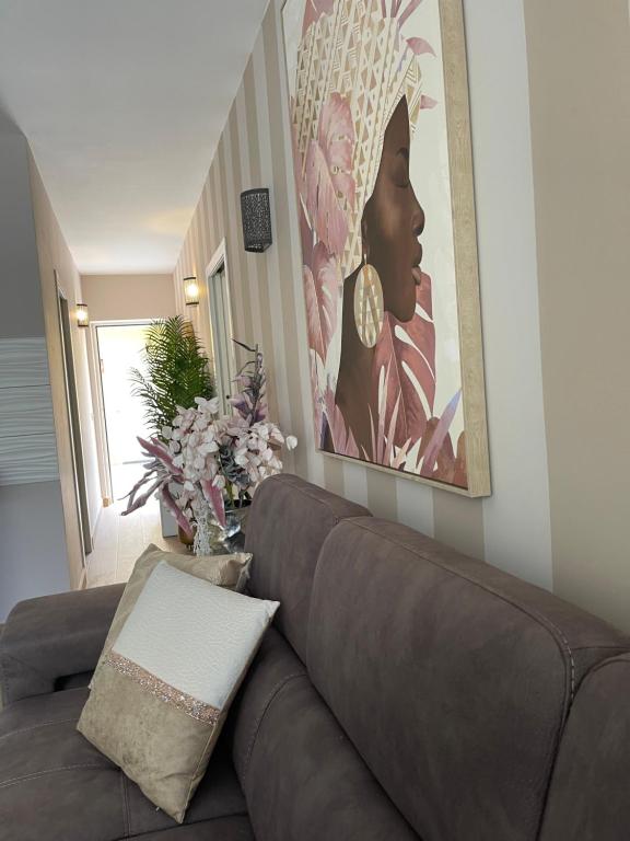 Posedenie v ubytovaní Luxury Apartment fronte piscina Mareverde A&V Costa Adeje