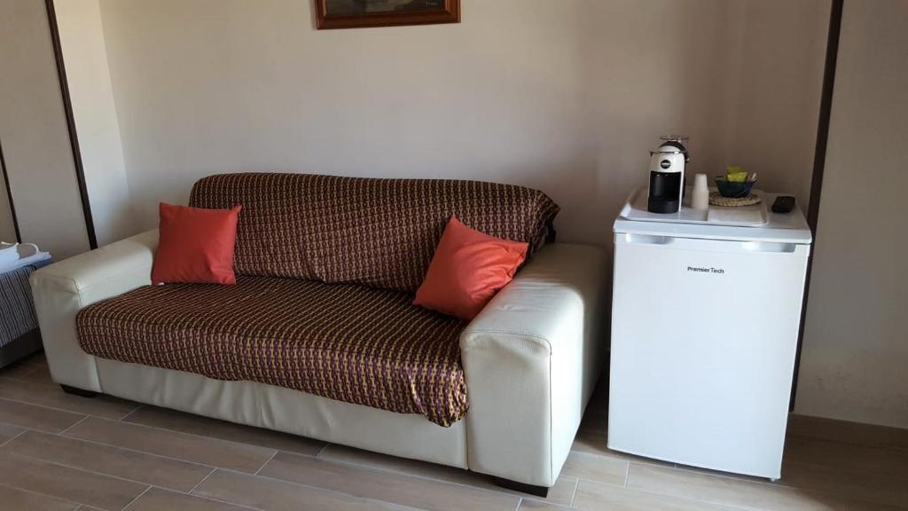 A seating area at casa vacanze mm rooms