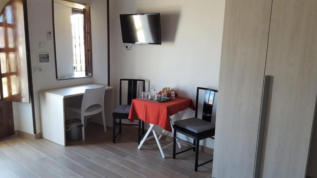 A seating area at casa vacanze mm rooms