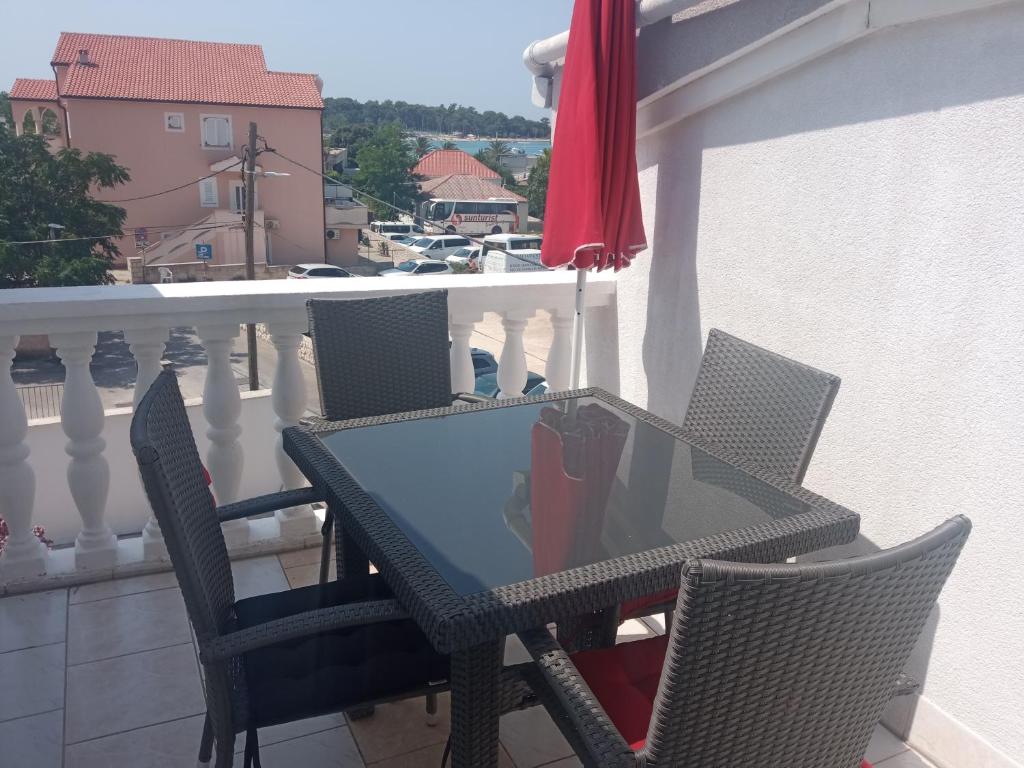 Balkón nebo terasa v ubytování CHERISH