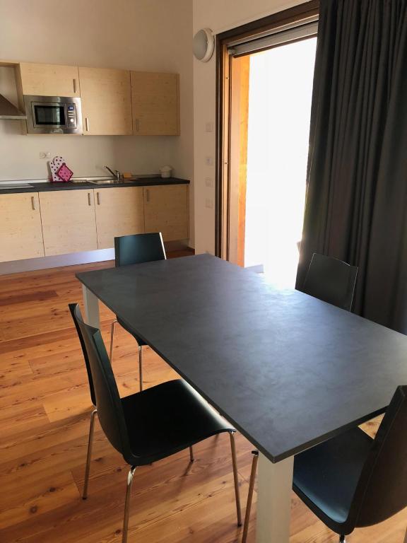 Kuchyň nebo kuchyňský kout v ubytování Resort Drena