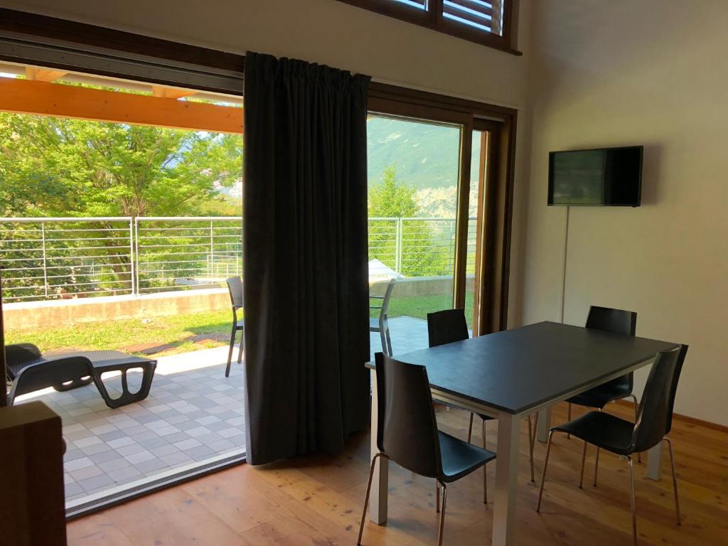 TV a/nebo společenská místnost v ubytování Resort Drena