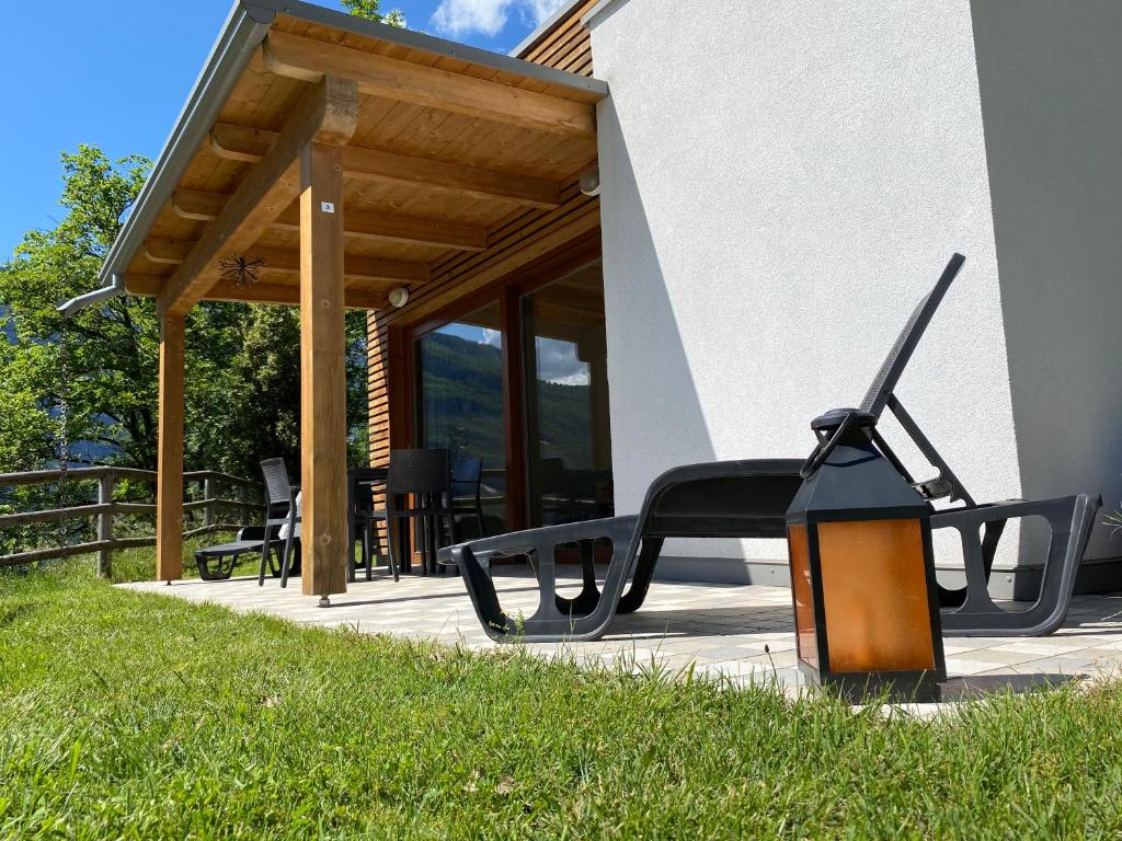 Zahrada ubytování Resort Drena