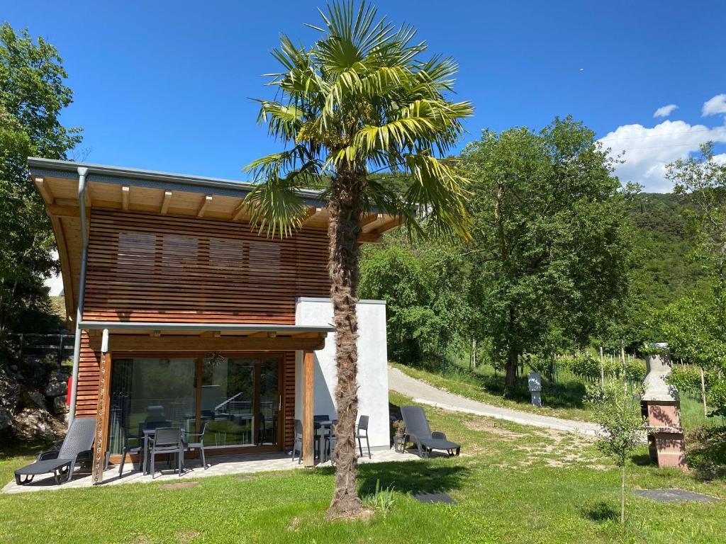 Zahrada ubytování Resort Drena