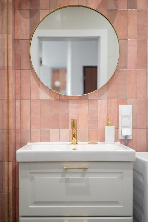 Fotografia z galérie ubytovania Burakowska Pastel Elegant Apartment vo Varšave