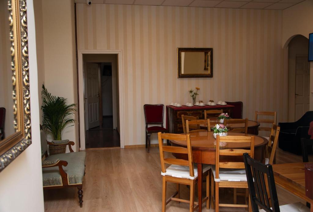 Posezení v ubytování Evergreen Budapest Guest House