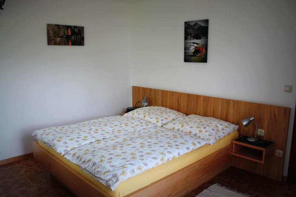 Postel nebo postele na pokoji v ubytování Pension Winter