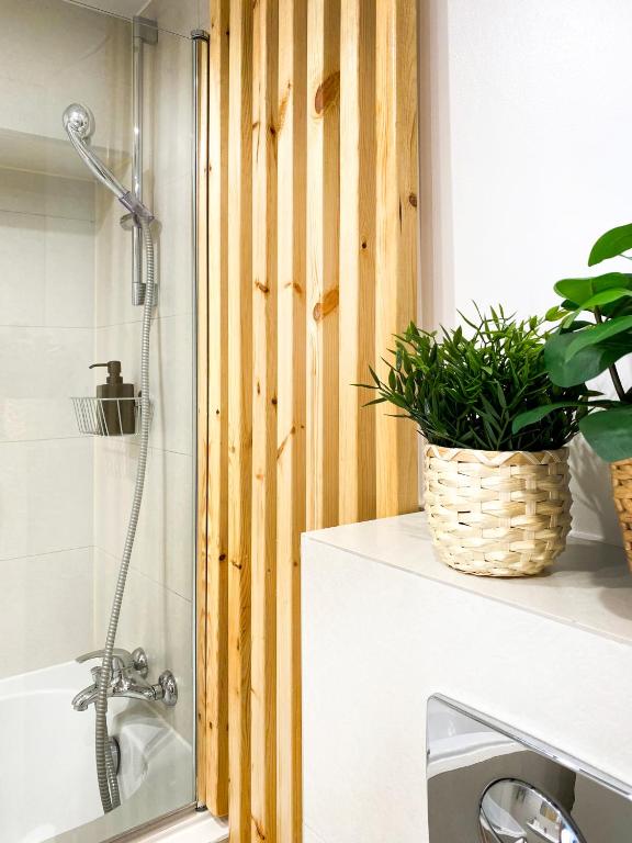 Łazienka w obiekcie Charming Studio for couples in the heart of Cracow