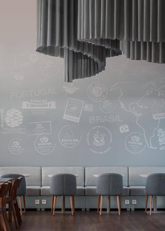 Posezení v ubytování Melia Lisboa Oriente Hotel