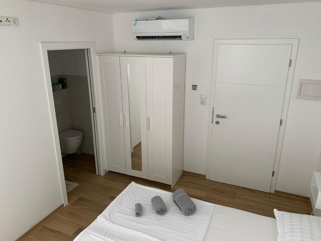 Posteľ alebo postele v izbe v ubytovaní Studio Apartment Zara