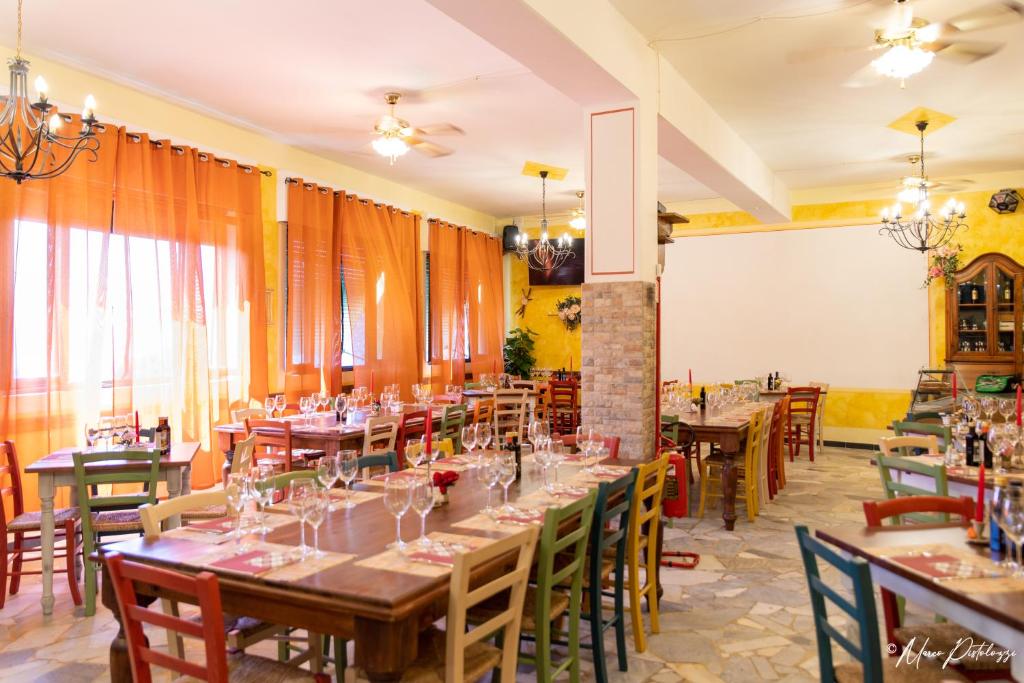 Restaurace v ubytování Da Castruccio degli Antelminelli
