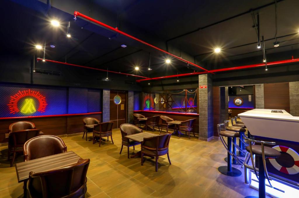Posezení v ubytování Hotel Aadithya