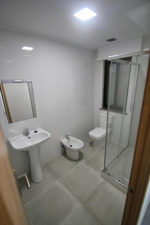 Kúpeľňa v ubytovaní La Villa Hostal