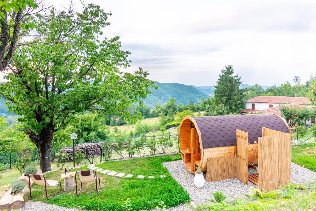 Příroda nedaleko bed and breakfast