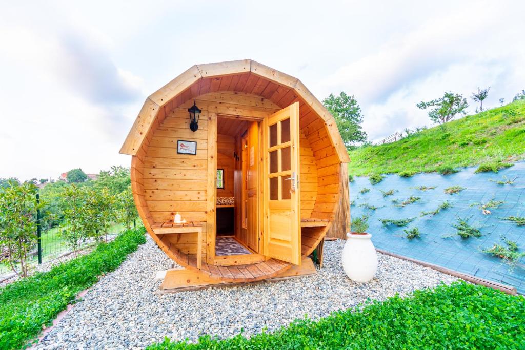 Zahrada ubytování B&B Cascina Sant'Elena