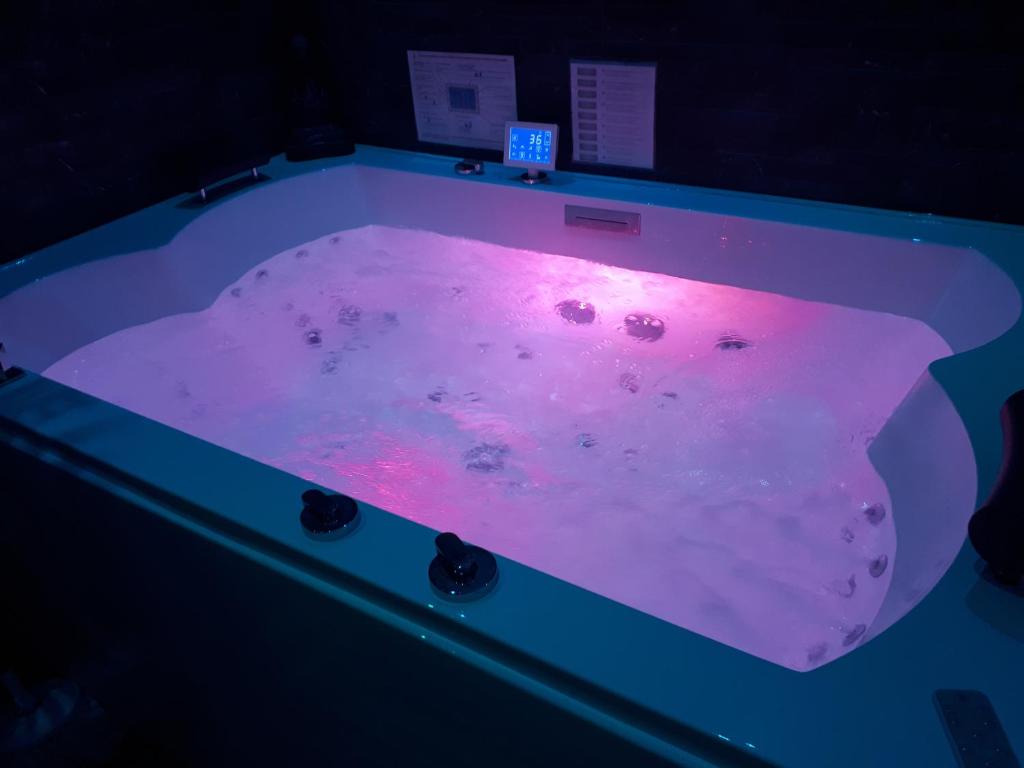 SPA privatif Love room, Le Hammam et Bulles, chez Nuits Chartraines - Appartement 1 Chambre