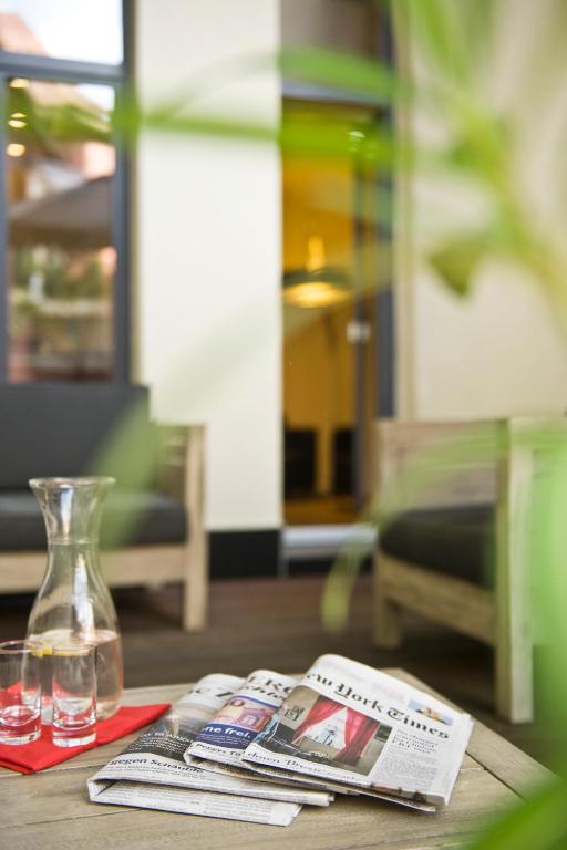 Posezení v ubytování Gideon Hotel