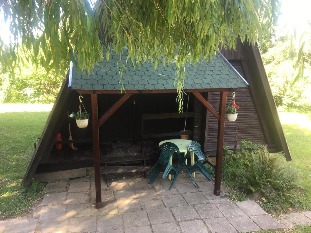 Vonkajšia záhrada v ubytovaní Mátrai Vándor Apartmanok
