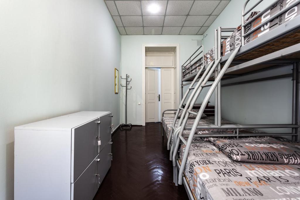 Postel nebo postele na pokoji v ubytování Mister Hostel