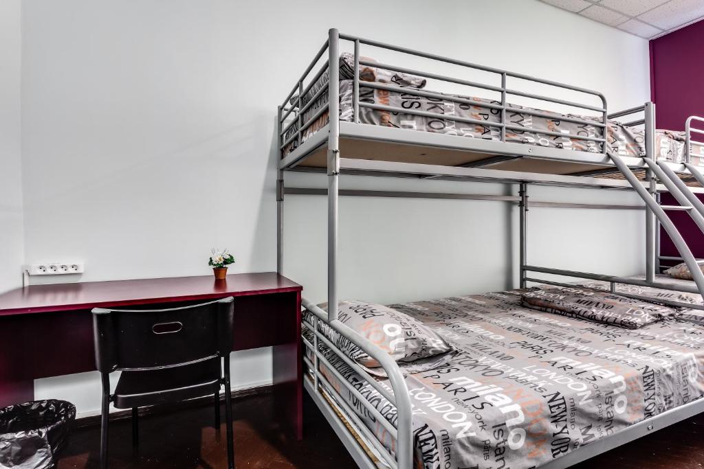 Postel nebo postele na pokoji v ubytování Mister Hostel