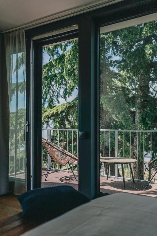 Balkón nebo terasa v ubytování Villa Salve