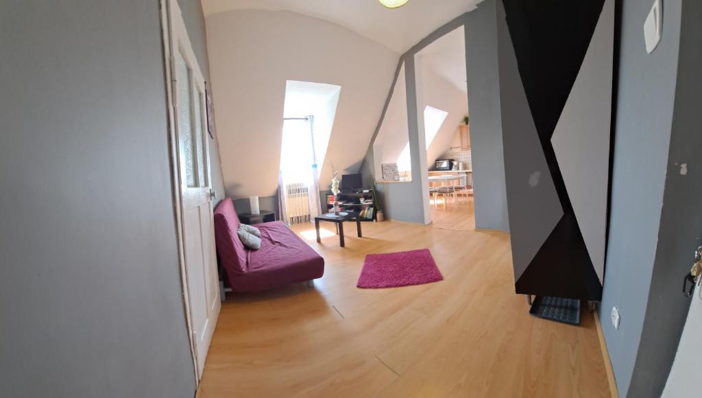 Posedenie v ubytovaní Krynica Zdrój Apartament II piętro - Apartamenty w Górach i nad Morzem
