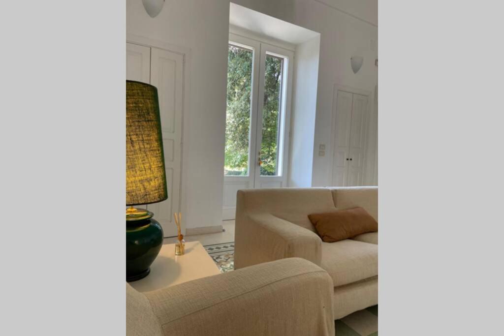 Część wypoczynkowa w obiekcie Villa Luciana