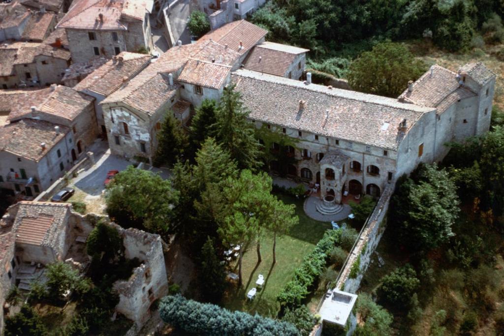Letecký snímek ubytování Antico convento Santa Chiara