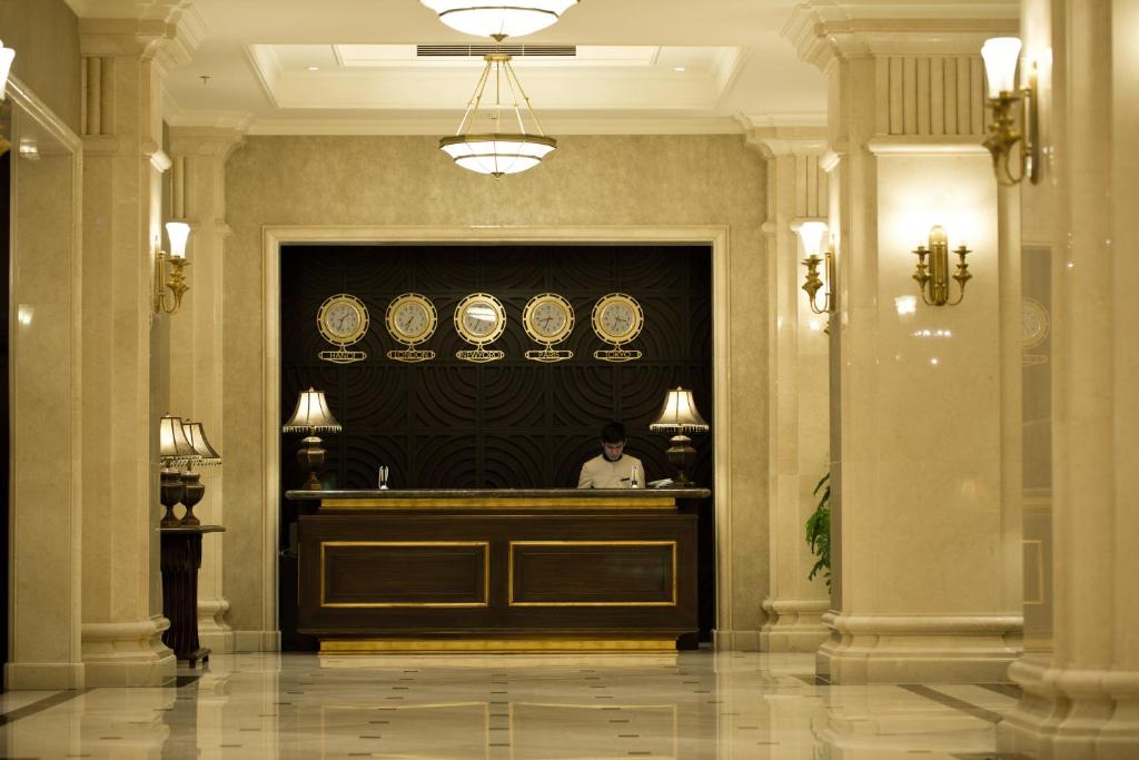 Vstupní hala nebo recepce v ubytování Eldora Hotel